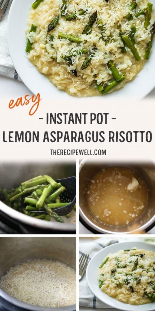 Instant Pot Lemon Asparagus Risotto | The Recipe Well