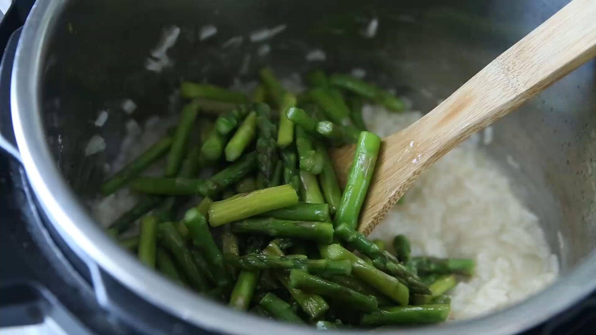 Instant Pot Lemon Asparagus Risotto The Recipe Well