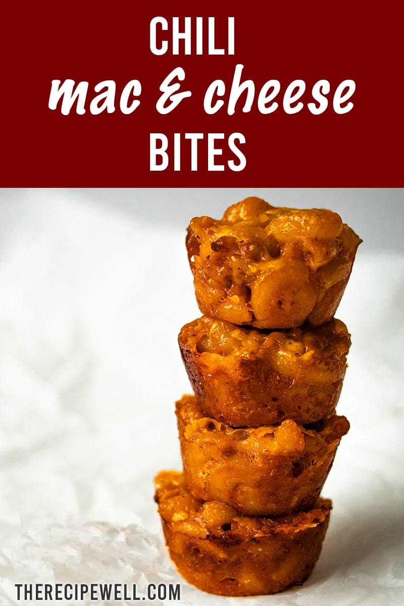 These chili mac and cheese bites have all the deliciousness of chili mac, but in a bite-size format. A fun meal for kids or the perfect party appetizer. A great make-ahead option for school lunch! 

#schoollunch #appetizer #birthdaypartyfood #superbowlfood #partyfood via @therecipewell