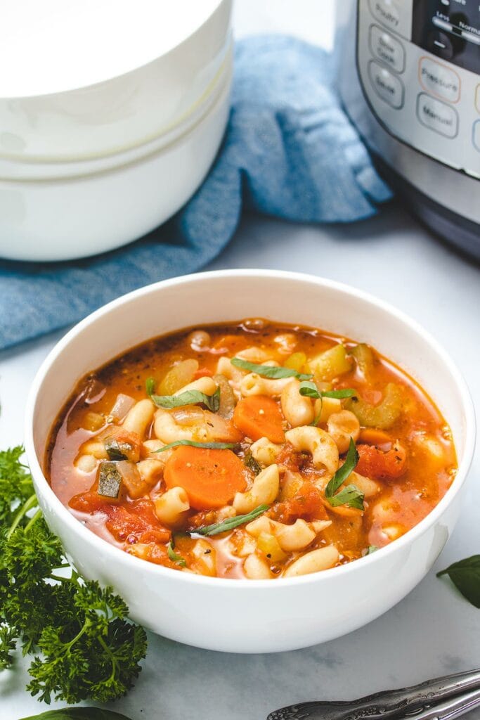 Hearty Instant Pot Vegetable Soup - The Recipe Well