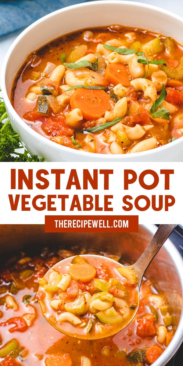 Hearty Instant Pot Vegetable Soup - The Recipe Well