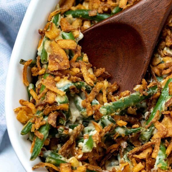 Vegan Green Bean Casserole (without mushrooms) - The Recipe Well