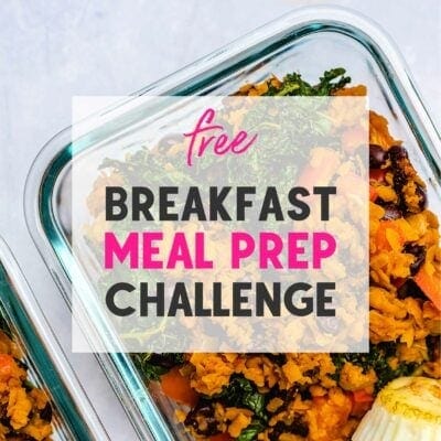 Healthy Breakfast Meal Prep Challenge - The Recipe Well