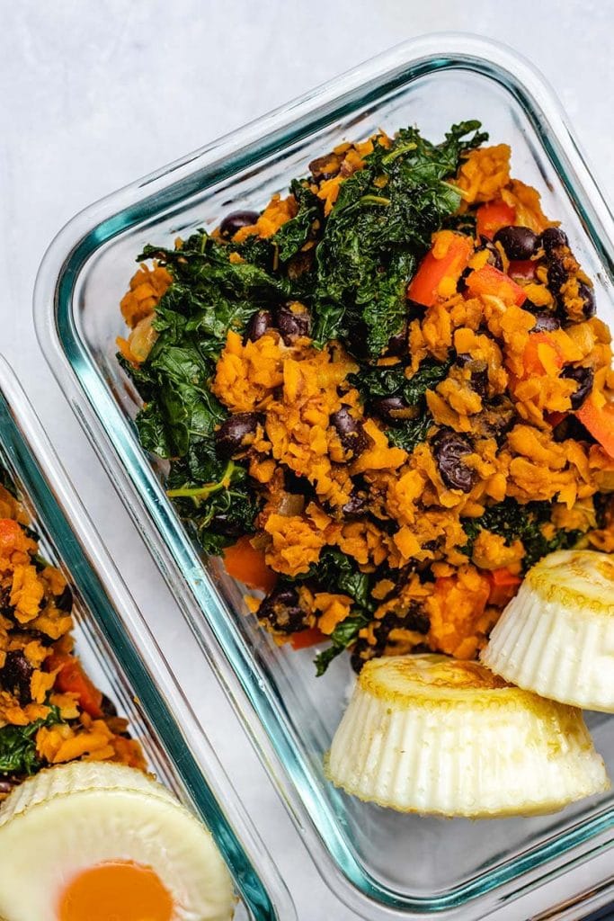 Southwest Sweet Potato, Kale and Black Bean Skillet The Recipe Well