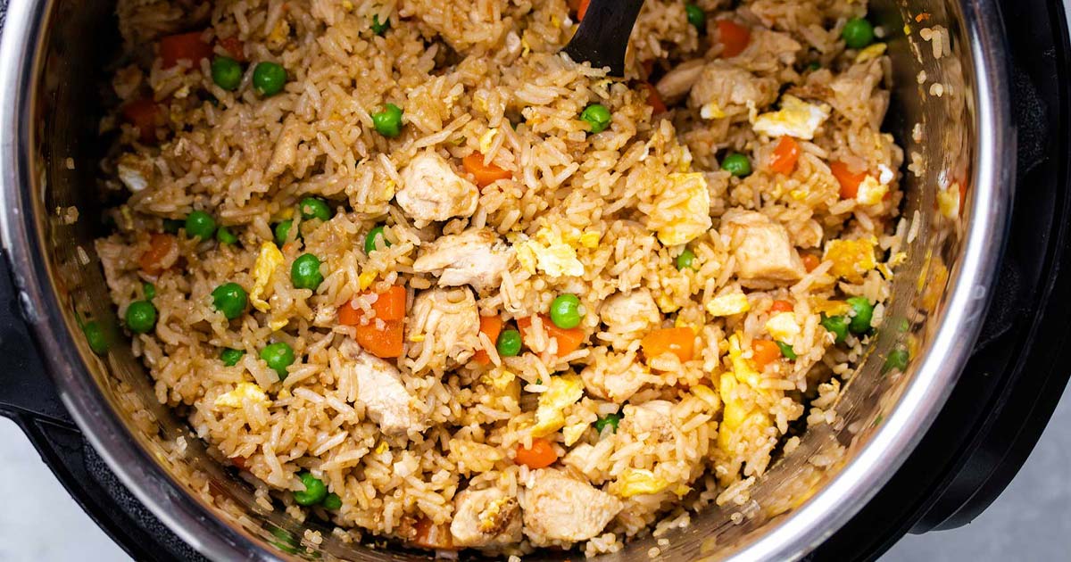 Instant Pot Chicken Fried Rice The Recipe Well