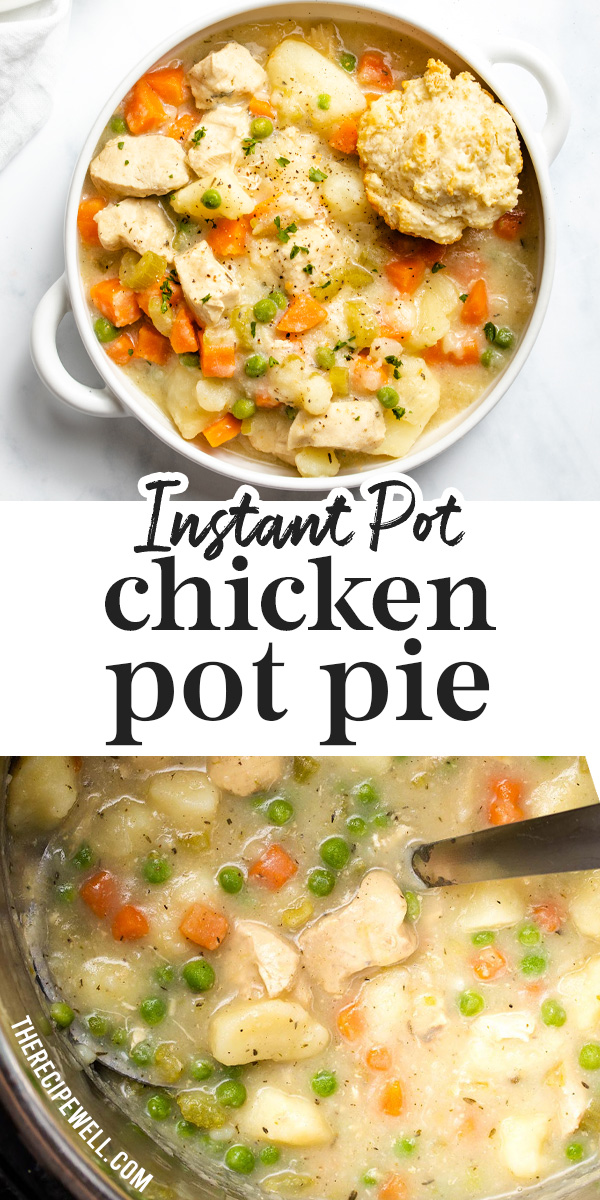 This crustless Instant Pot Chicken Pot Pie is the ultimate comfort food. Get the amazing flavour of pot pie in an easy one-pot meal. Fast enough for weeknights! FOLLOW The Recipe Well for more great recipes!

 via @therecipewell
