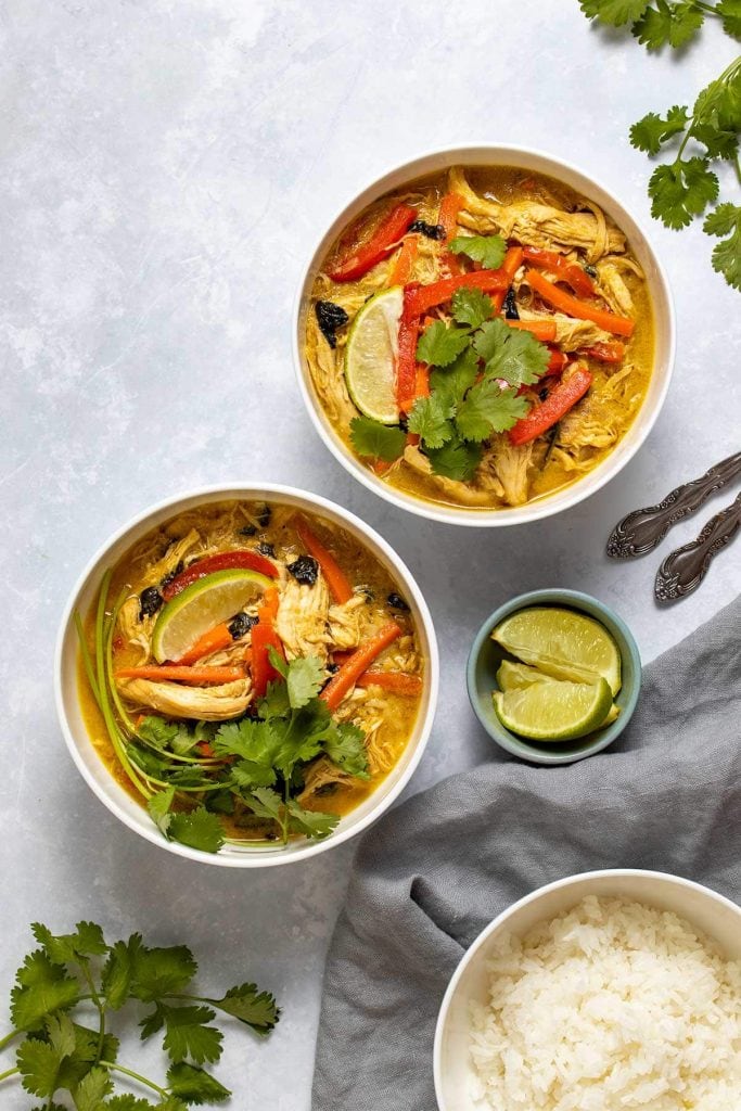 Instant Pot Thai Chicken Curry (Gluten & Dairy Free!) - The Recipe Well
