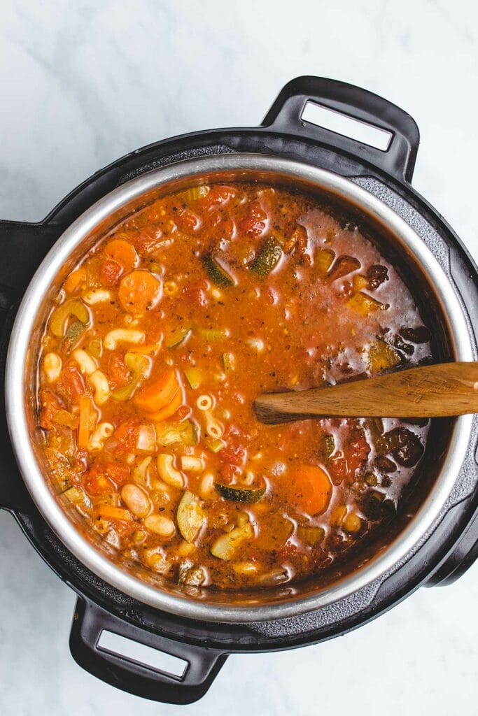 Hearty Instant Pot Vegetable Soup - The Recipe Well