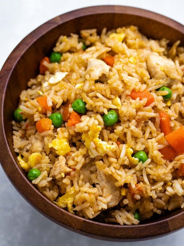 Instant Pot Chicken Fried Rice Story