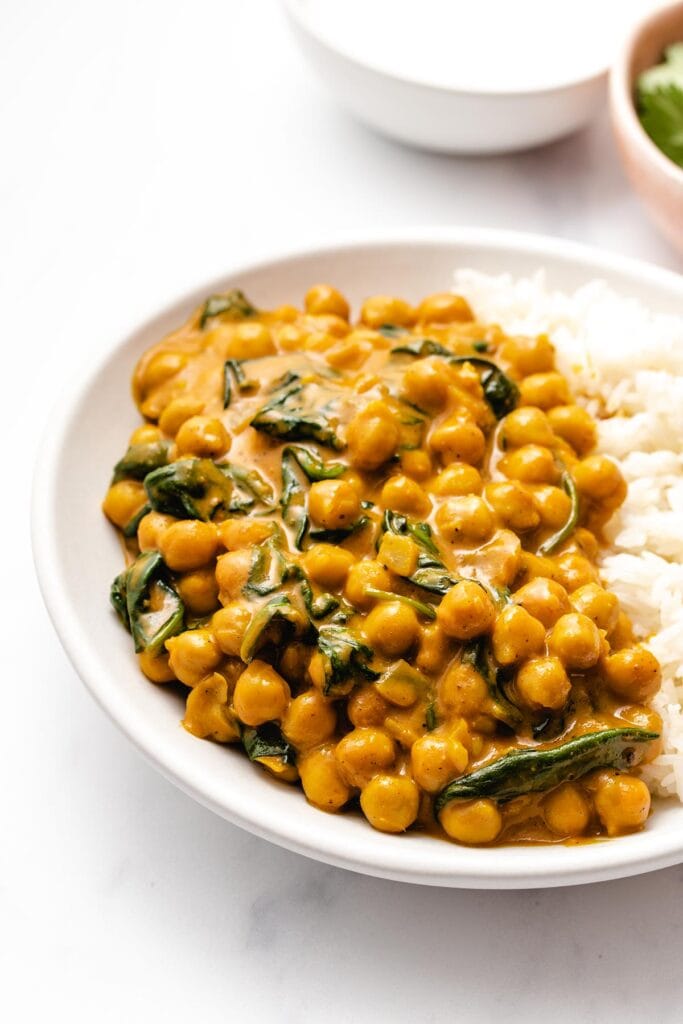 Chickpea Spinach Curry The Recipe Well