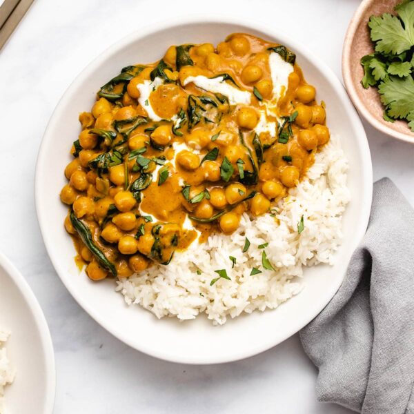 Chickpea Spinach Curry - The Recipe Well