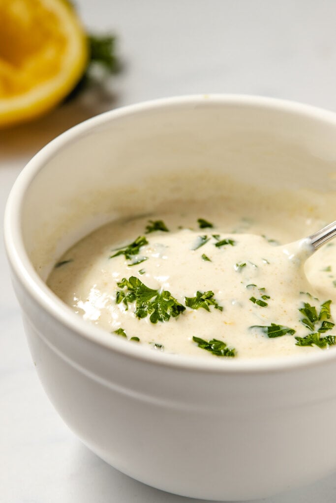 Easy Lemon Yogurt Sauce - The Recipe Well