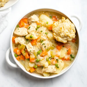 instant pot chicken pot pie casserole recipe