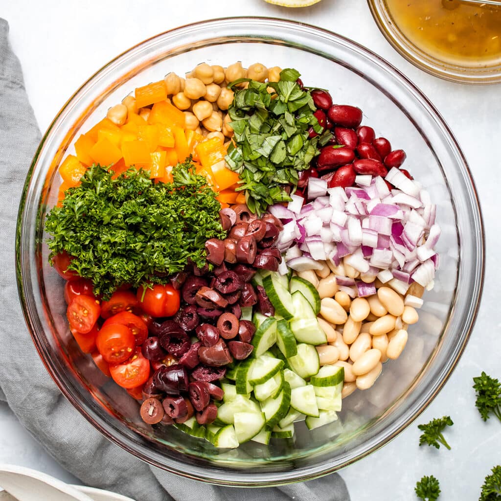 Mediterranean Bean Salad - The Recipe Well