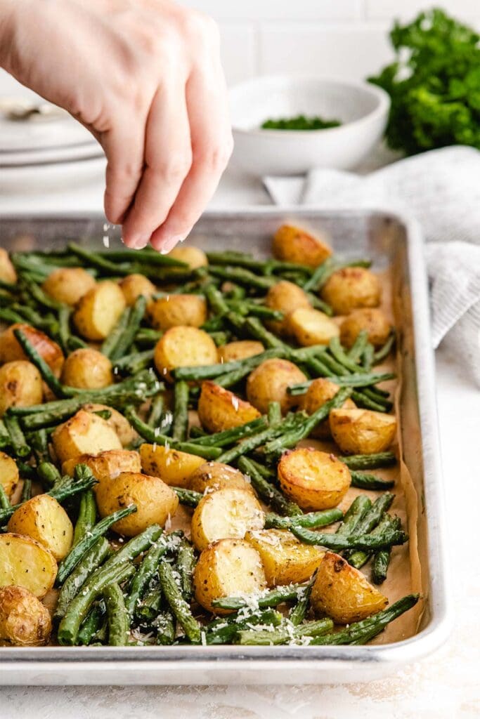 Roasted Potatoes and Green Beans The Recipe Well