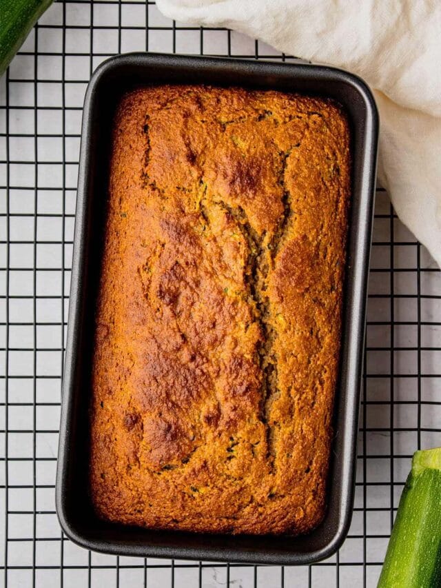 Almond Flour Zucchini Bread