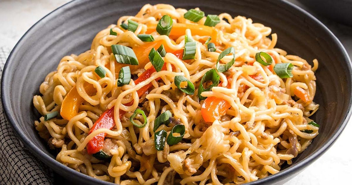 Instant Pot Chicken Ramen Stir Fry - The Recipe Well